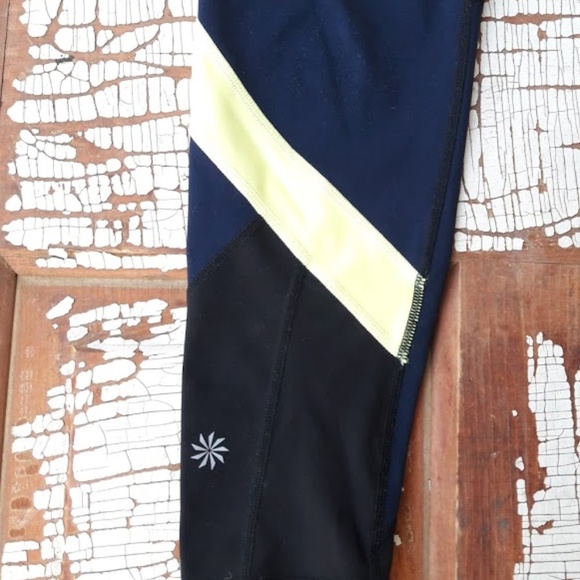 Athleta color block Sonar leggings small - Picture 8 of 8